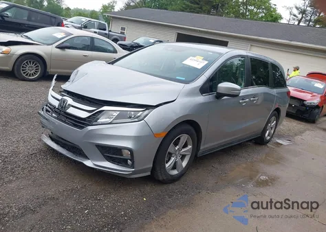 2020 Honda Odyssey Ex z USA, uszkodzony, nr VIN 5FNRL6H55LB056006